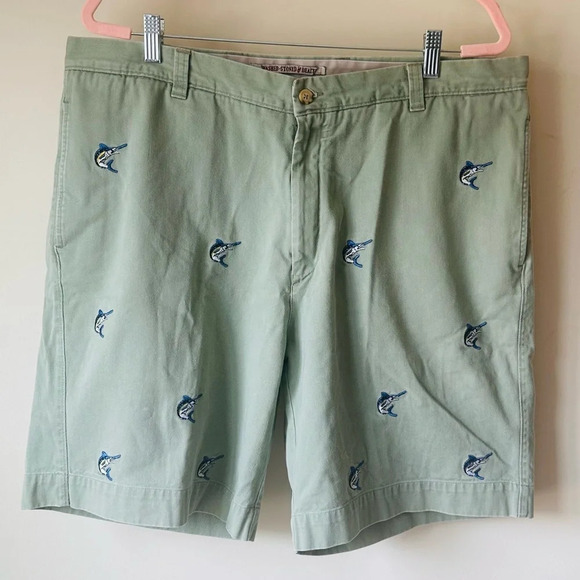 Berle Embroidered Shorts - Men’s Size 40 - Picture 1 of 14